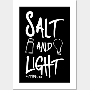 Salt and Light, Matthew 5:13-16 Posters and Art